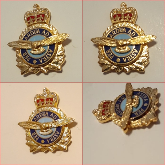 Authentic RARE RCAF Pin Breadner PER ARDUA AD ASTRA Air Force Sealed - Picture 3 of 16